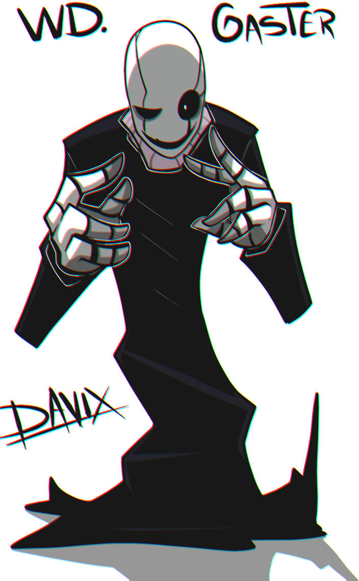 WD. Gaster by Davix-ilustrador on DeviantArt
