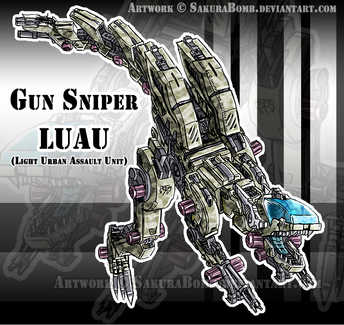 ZOIDS - Gun Sniper LUAU