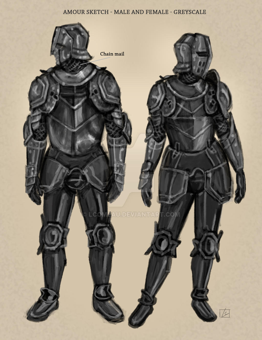 Deviantart Armor Types Armour Concept Art by LComeau on DeviantArt