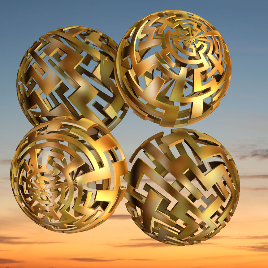One Fourth Sphere 4 Spheres by roddh on DeviantArt