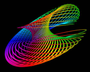 Spirograph Color Wheel