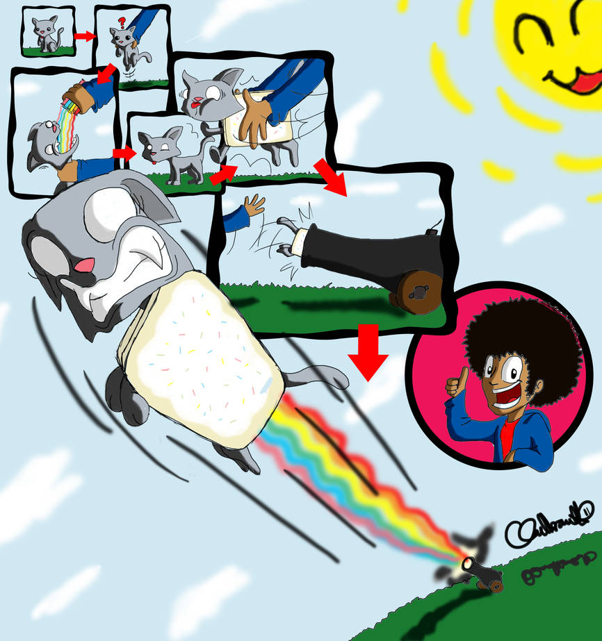 The Origin of Nyan by TheFrolancer on DeviantArt