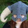 skyrim inspired helm with extra large horns