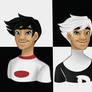 Danny Fenton and Phantom