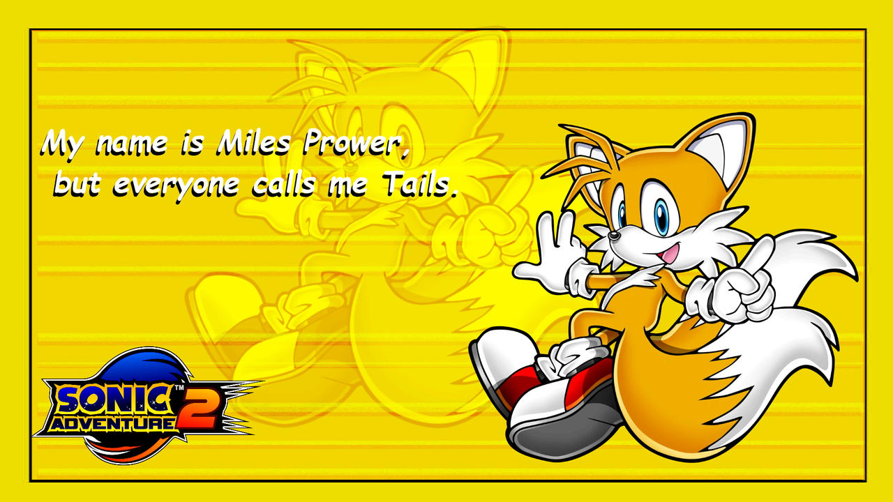 Sonic Adventure 2 Tails Wallpaper by DiggorDoggo99 on DeviantArt
