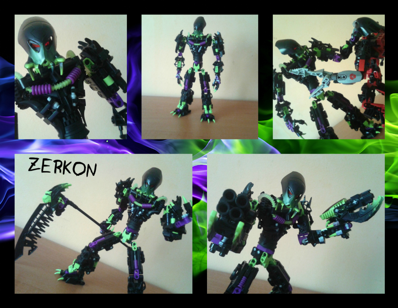 Bionicle MOC: Zerkon(The Anarchist)