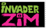 New Invader Zim Logo Stamp