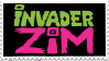 New Invader Zim Logo Stamp