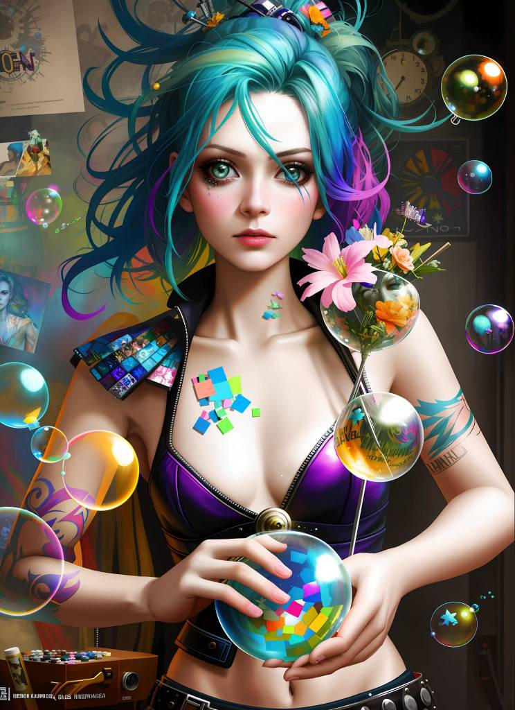 Splash girls art by betterclothAI on DeviantArt