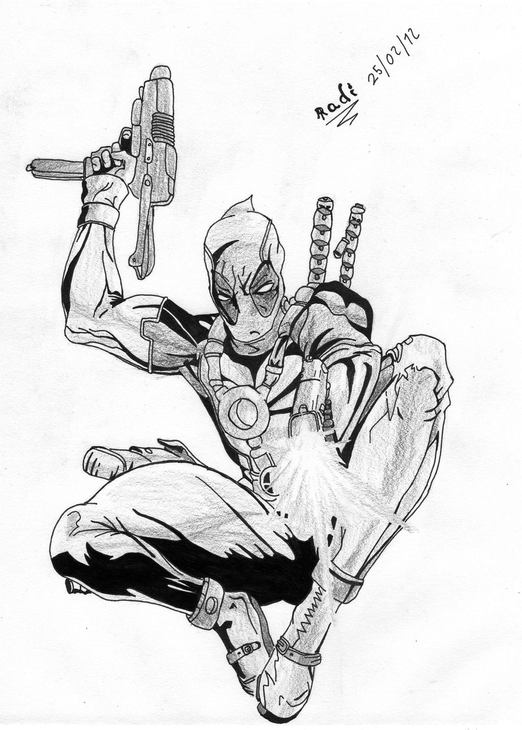 Dead Pool by RadiArt on DeviantArt