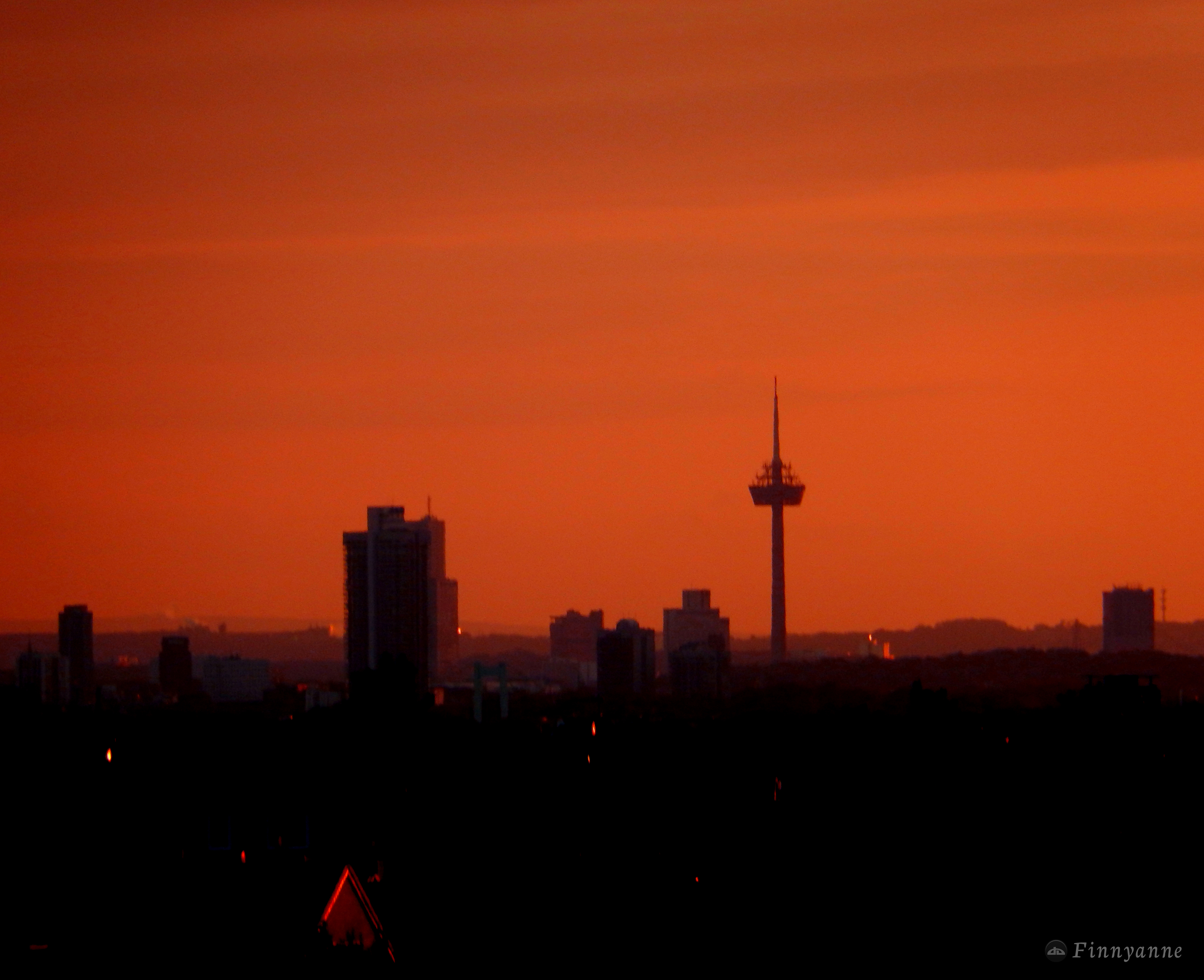 Evening skyline