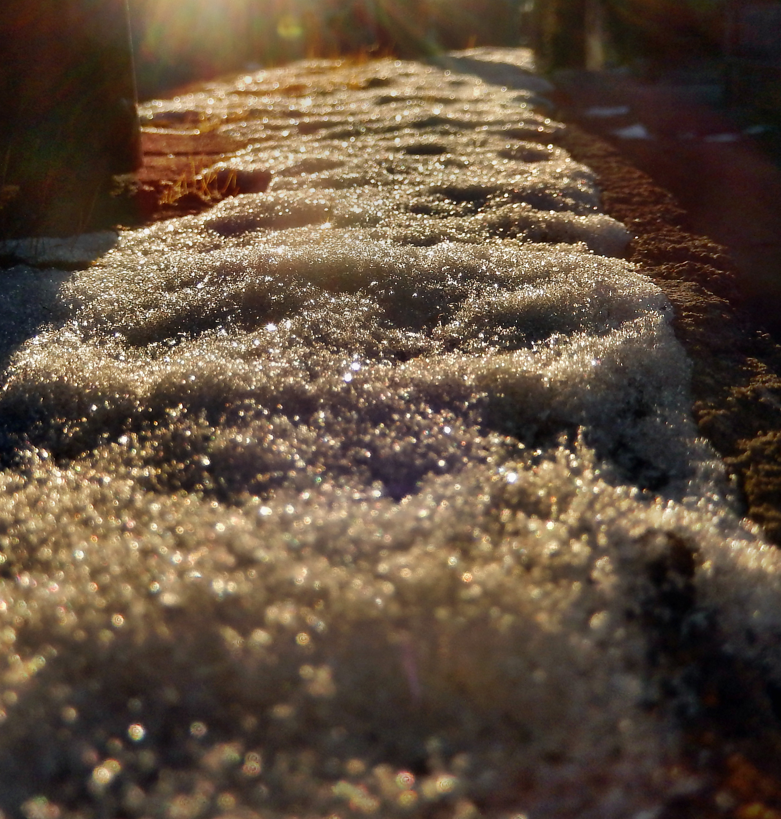 Snowy path