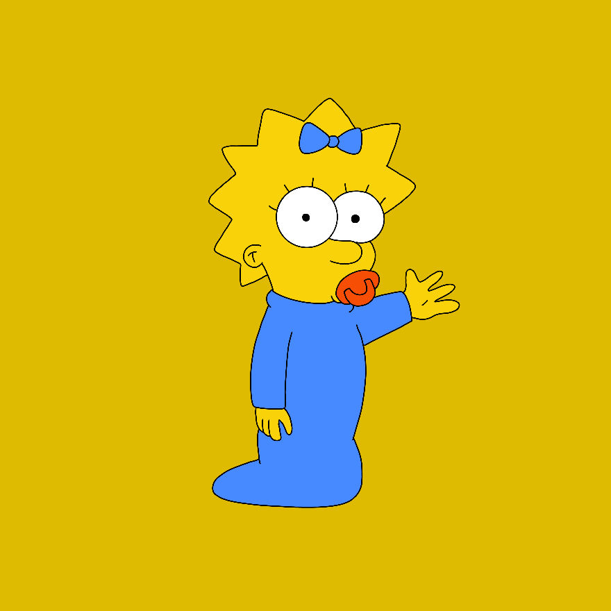 Maggie Simpson by RobsonDoodle on DeviantArt