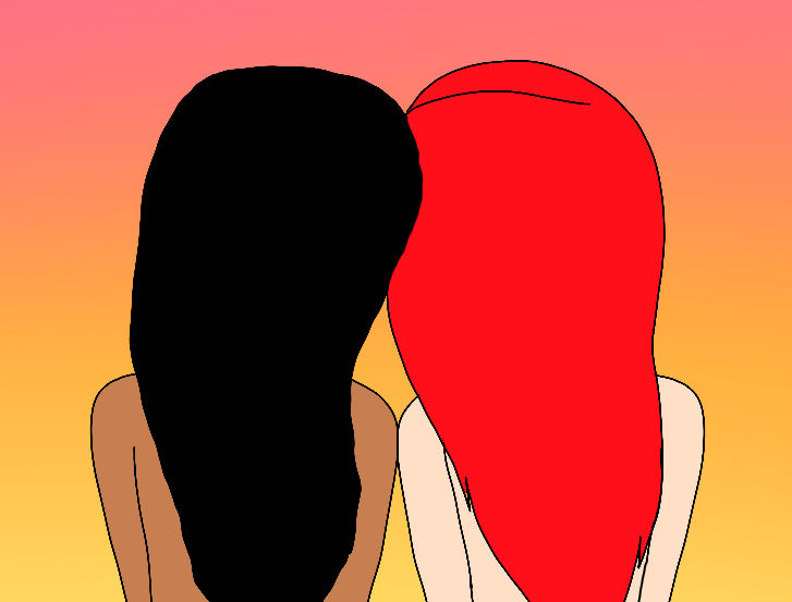 Moana and Ariel back view hair by RobsonDoodle on DeviantArt