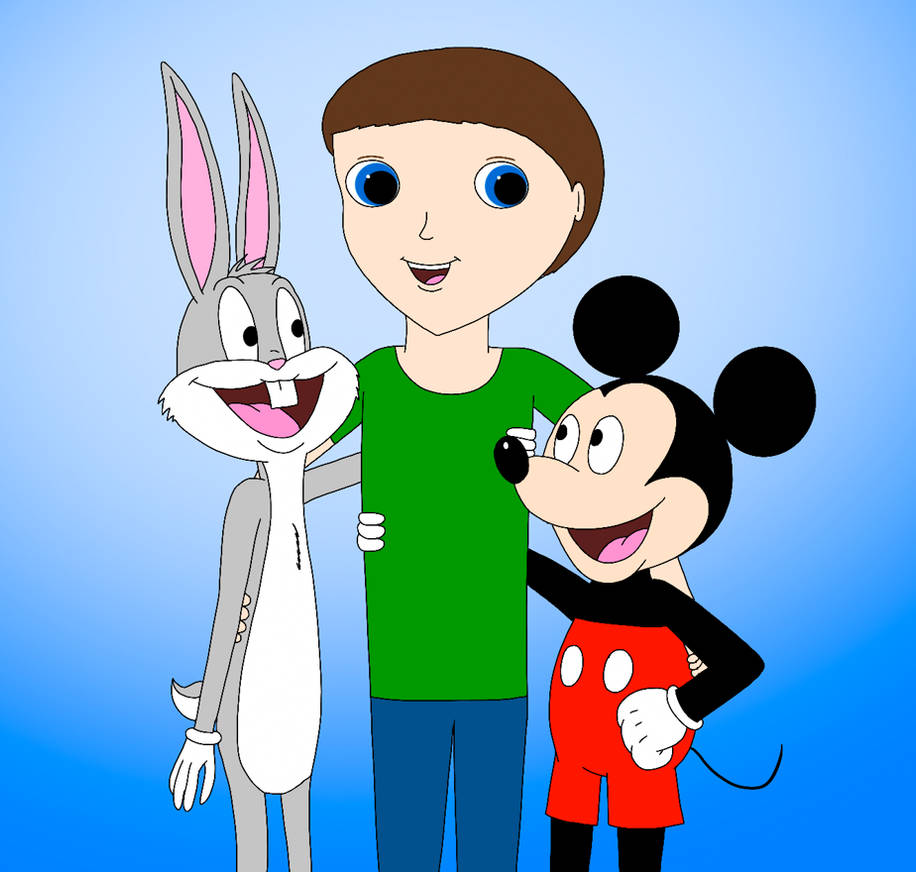 Celebrating to the rabbit and the mouse by RobsonDoodle on DeviantArt