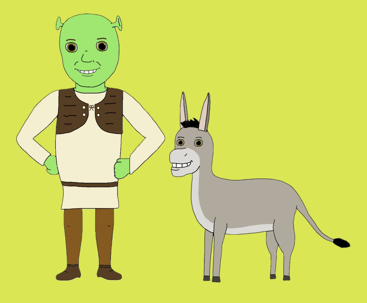Shrek and Donkey PNG 12 by DarkMoonAnimation on DeviantArt