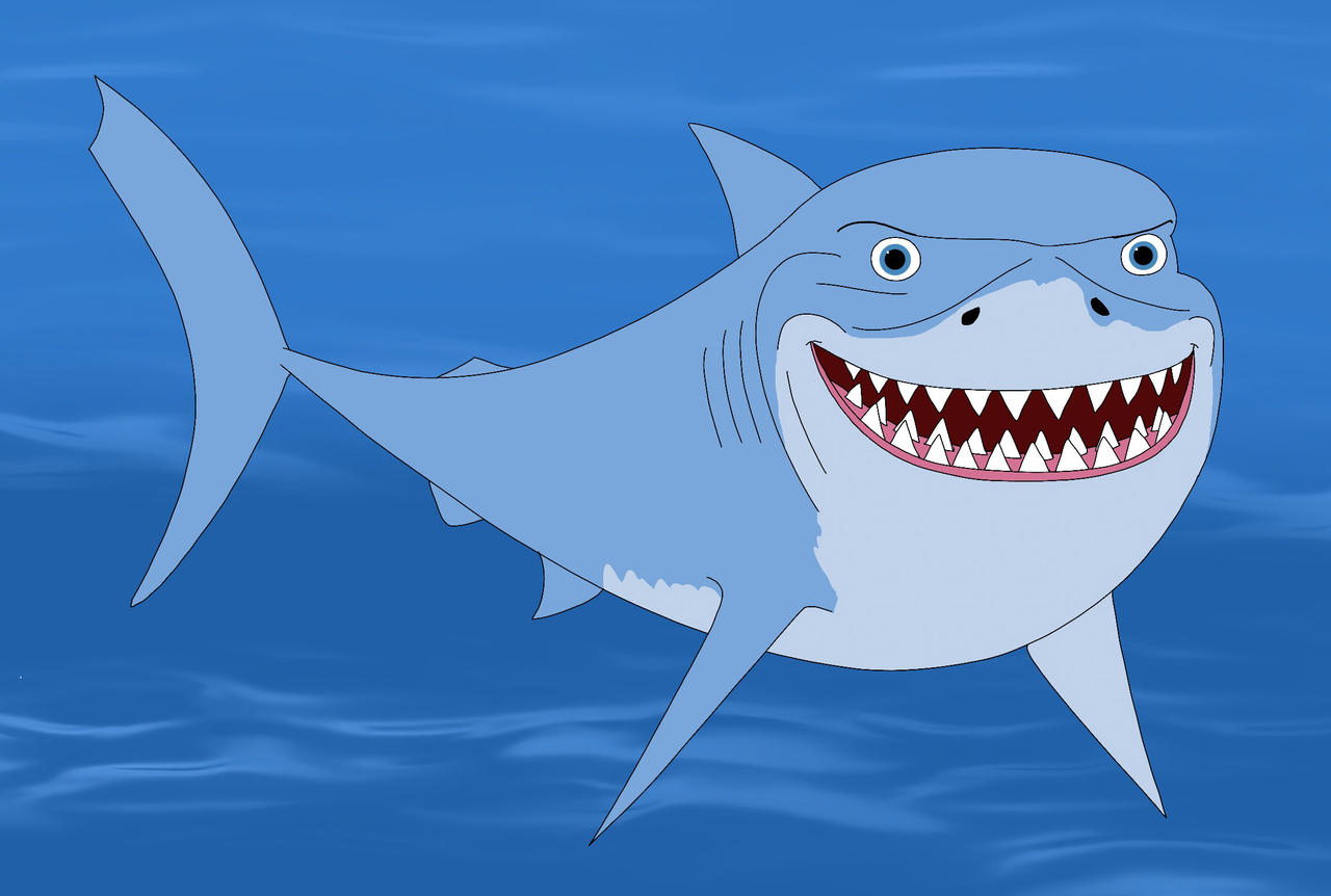Bruce Scared Deviantart Bruce by RobsonDoodle on DeviantArt