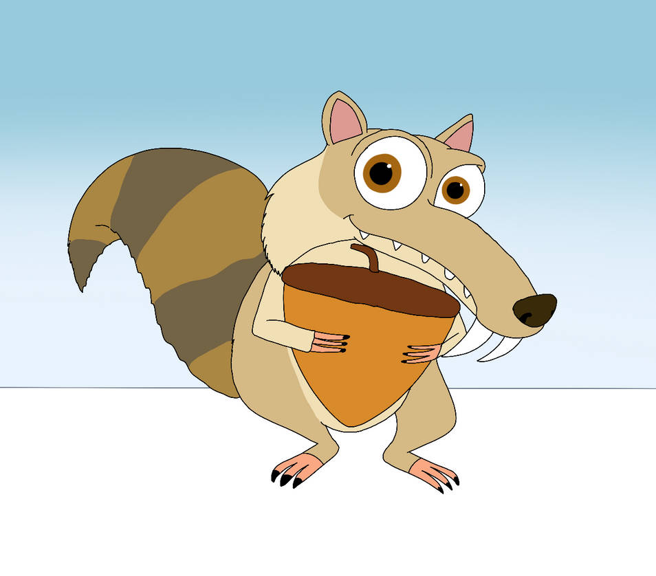 Scrat Inflatio Scrat by RobsonDoodle on DeviantArt