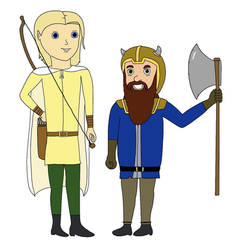 Legolas and Gimli
