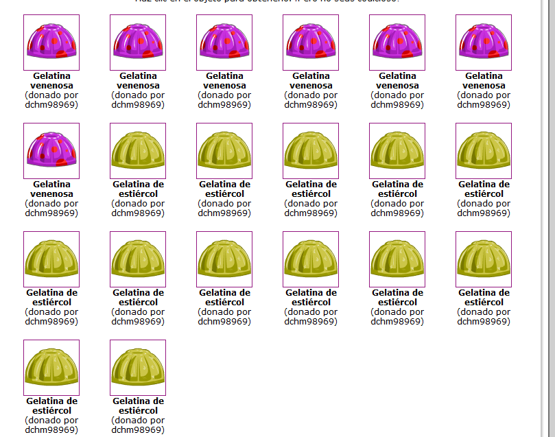 Gelatina,gelatina everywhere.