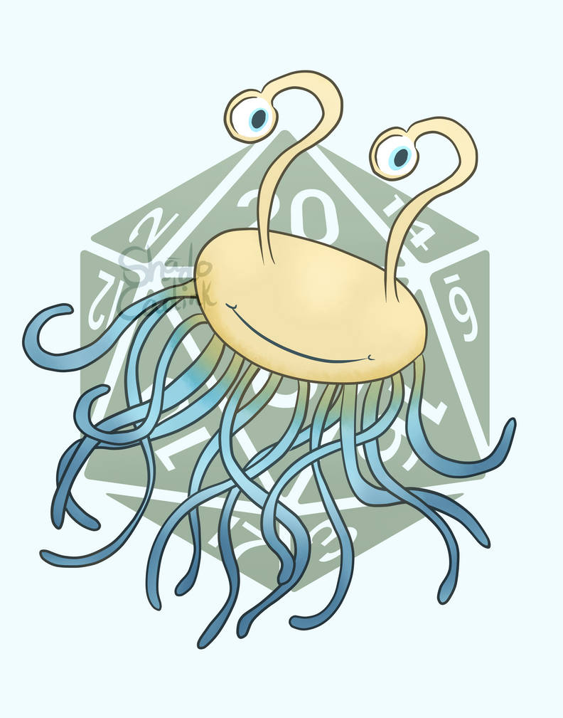 Flumph by ShadoCadink on DeviantArt