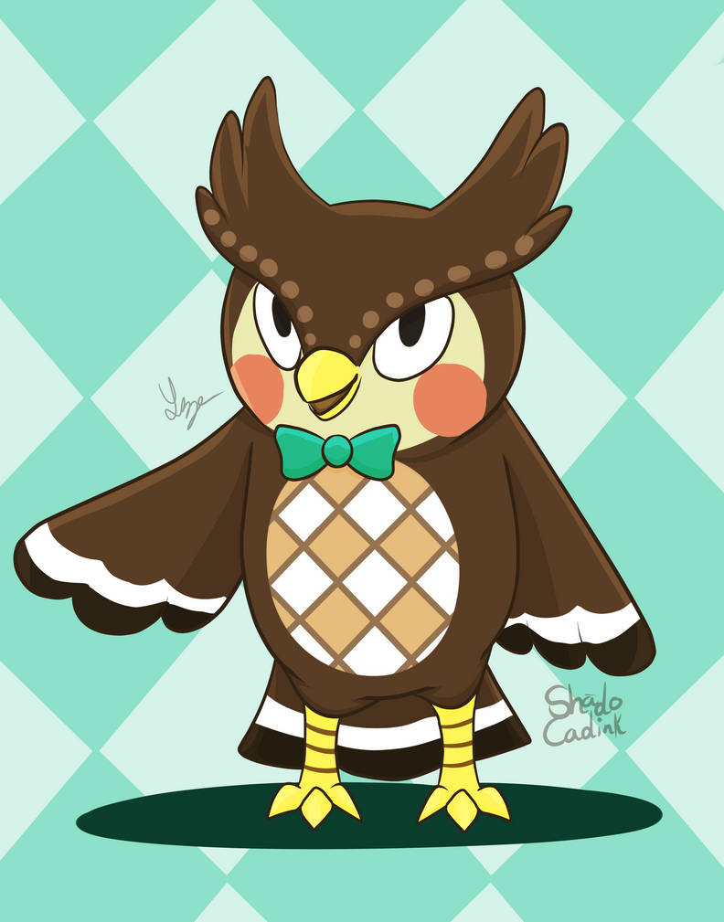 Blathers by ShadoCadink on DeviantArt
