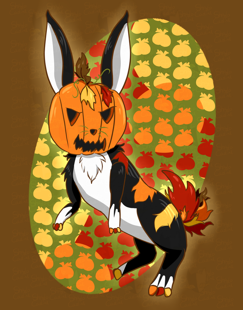 Pumpkin Rabbit by ShadoCadink on DeviantArt
