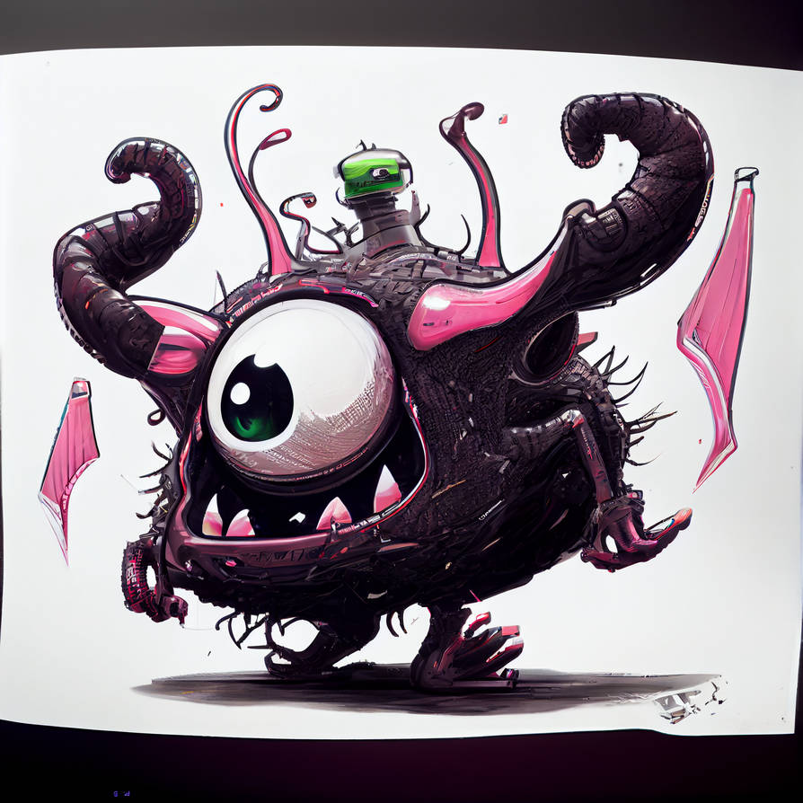 Silly Monster by NateKeith on DeviantArt