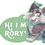 [CO] Rory Greeting Badge