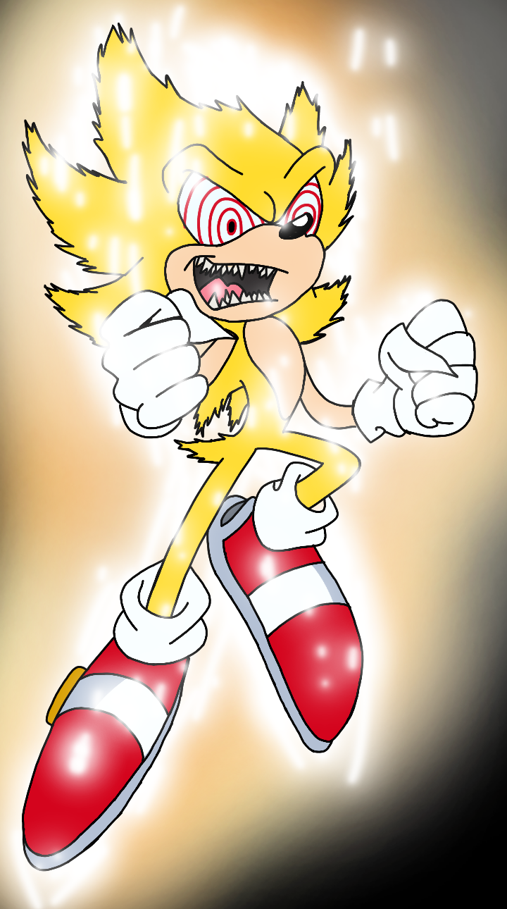 Super Sonic Fleetway : r/SonicTheHedgehog