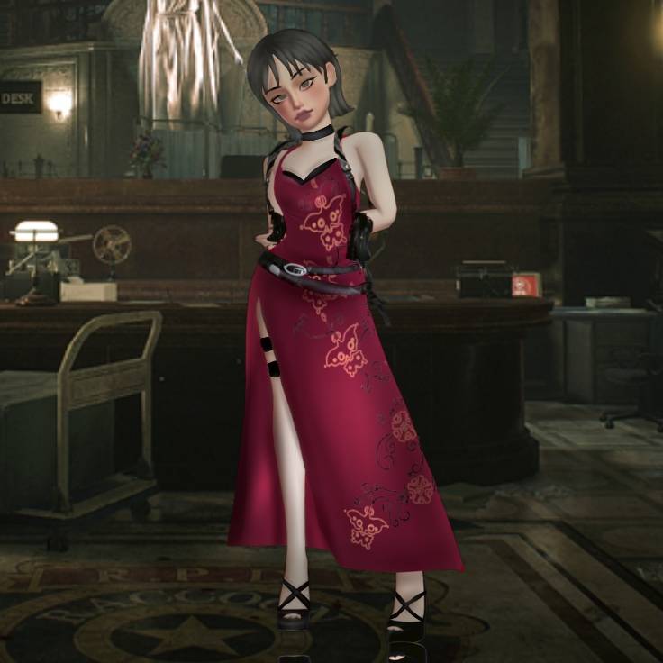 Ada Wong(RE2 Dress) Resident Evil 4 UHD by xKamillox on DeviantArt