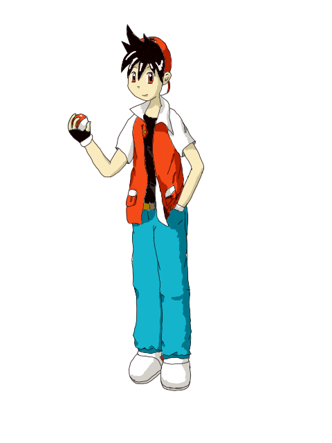 Pokemon Adventures Red by RosemonkeyCT on DeviantArt