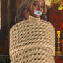 Enid Sinclair Cocooned (Tape Gagged)