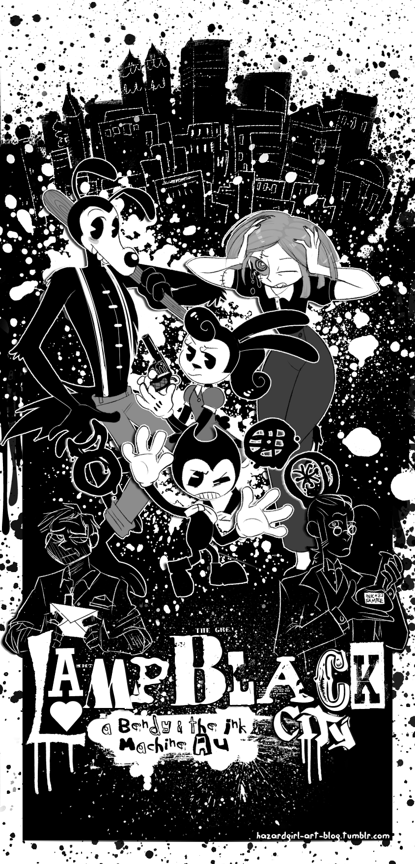 Bendy and the ink machine: Fanart XAV1H - Illustrations ART street