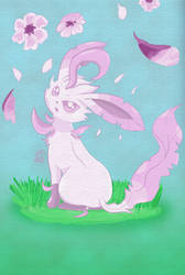 Cherry Blossom Leafeon