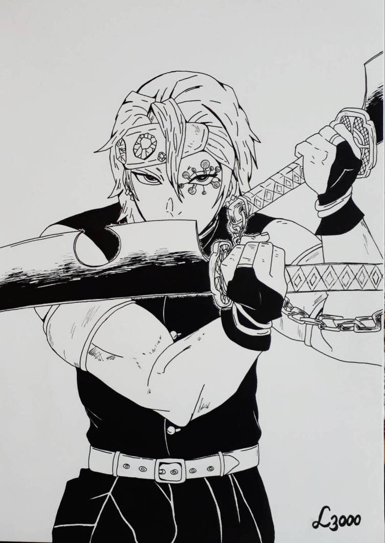 Tengen Uzui Demon Slayer By Limonella3000 On Deviantart