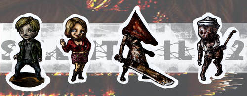 Silent Hill Keychains-Series 2 by Anti-puff