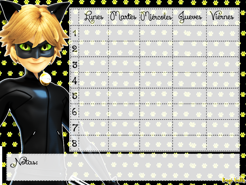 Horario Escolar Miraculous Ladybug Chatnoir Adrien By Bagi384 On Deviantart Horario Escolar Miraculous Ladybug Chatnoir Adrien By Bagi384 On Deviantart