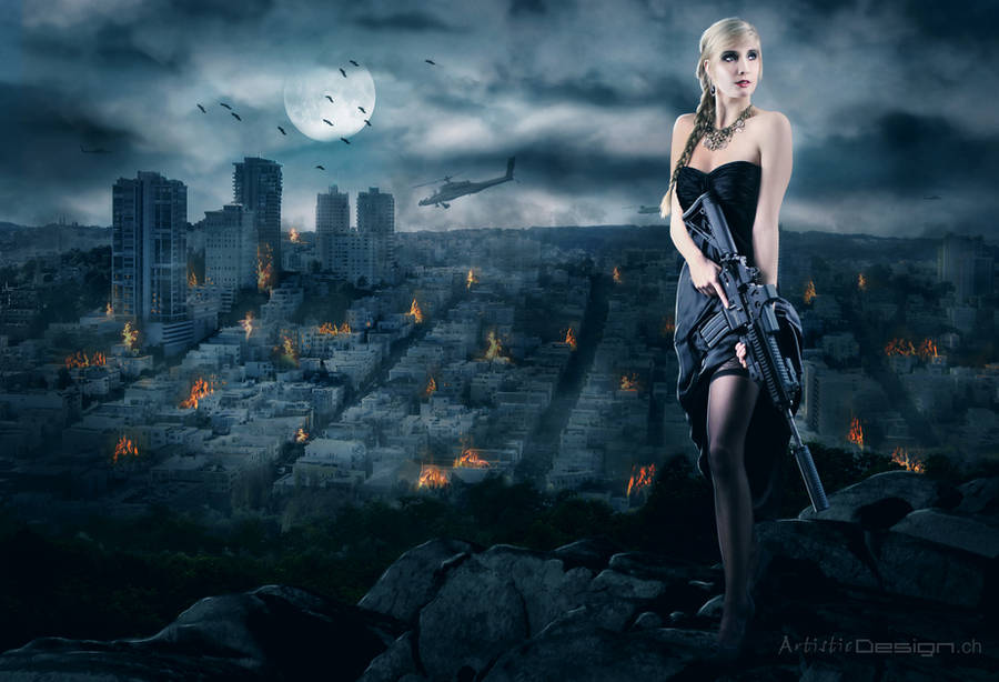 The last warrior by art1st1cDes1gn