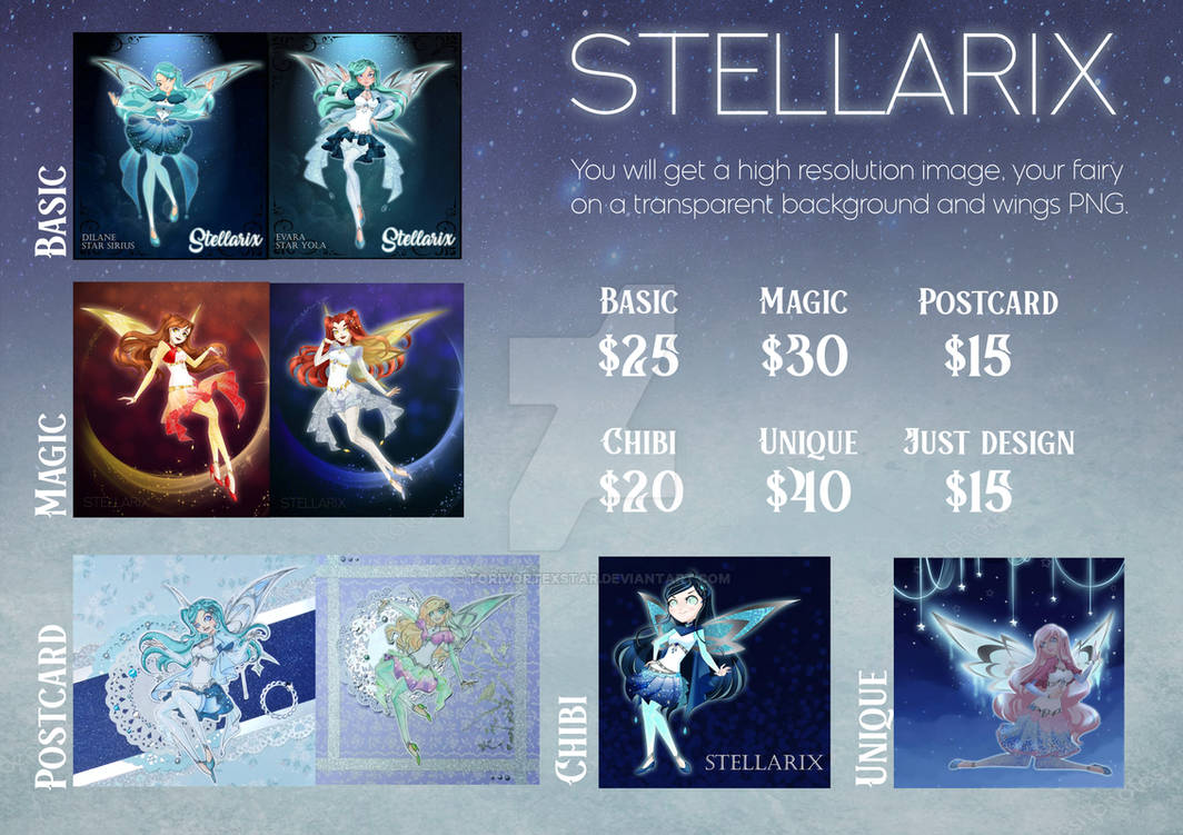 PRICE LIST | STELLARIX 2022