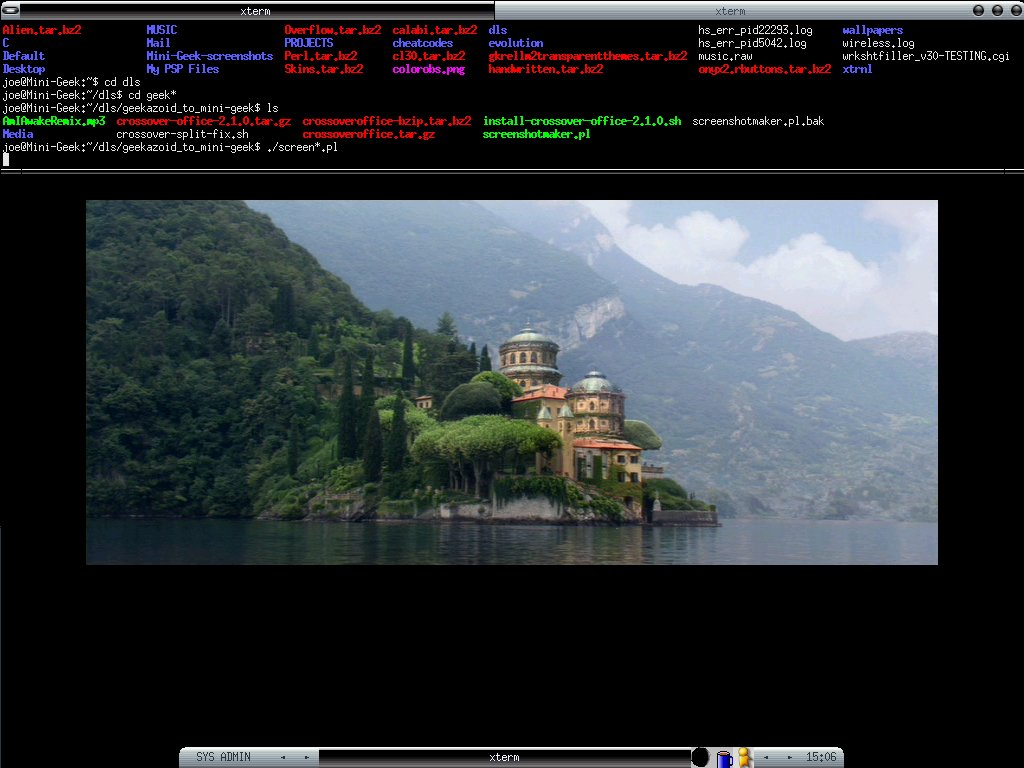 Mini-Geek Debian Linux screen8