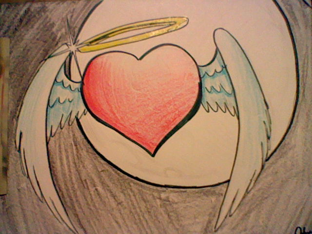 flying heart