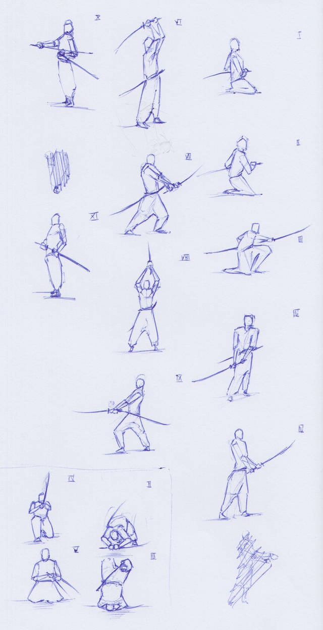 samurai movement. by OnkelJoe on DeviantArt