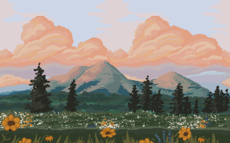 Pixel Art Background Practice by raisinbreadx on DeviantArt