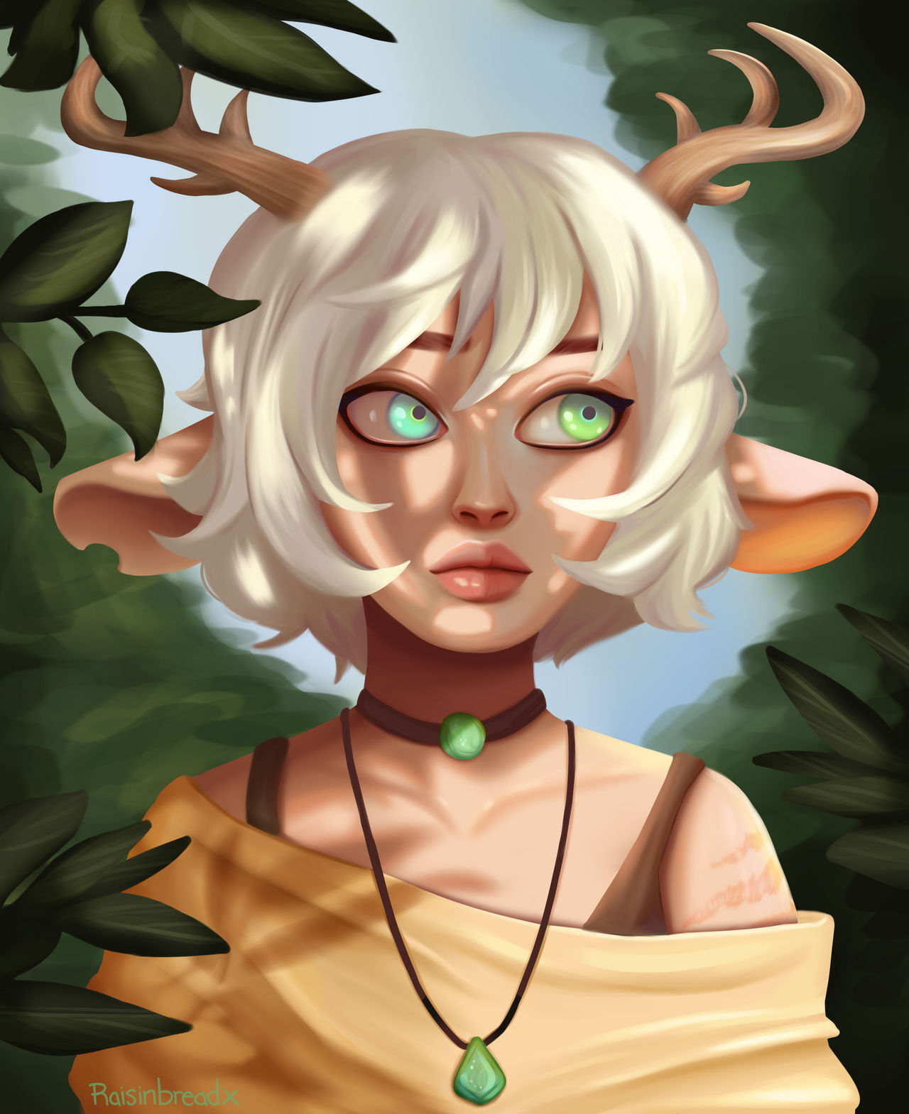 Fawn Girl by raisinbreadx on DeviantArt