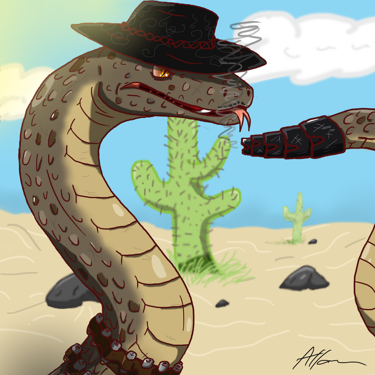 Rattlesnake Jake by Allantsuki on DeviantArt