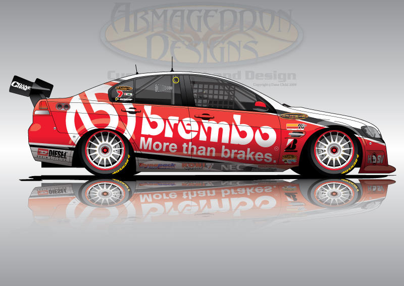 Beembo Deviantart Brembo V8Supercar. by ArmageddonDesigns on DeviantArt
