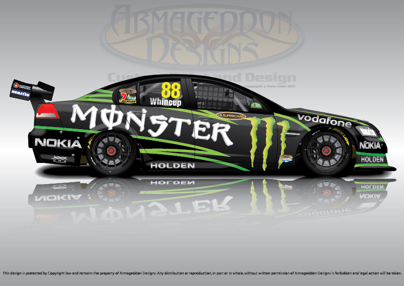Monstering V8Supercars by ArmageddonDesigns on DeviantArt