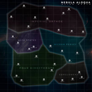 Nebula Alqua. Sector map.