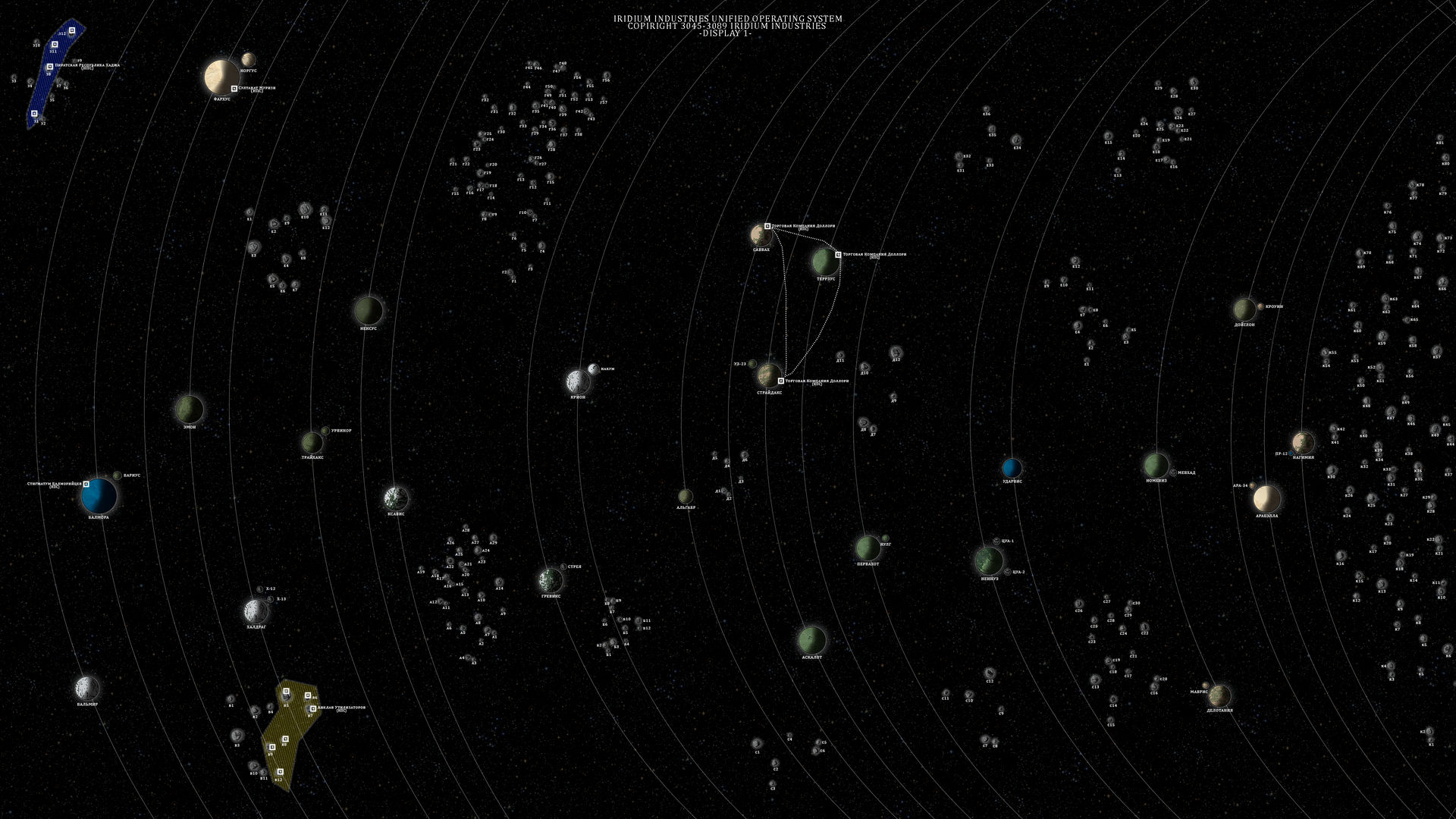 Dimidium Map Iridium - Sci-Fi Map by Hogmi on DeviantArt